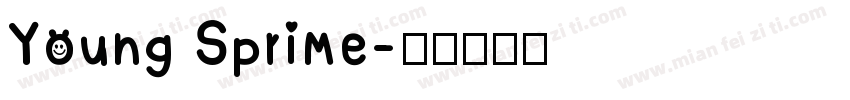 Young Sprime字体转换